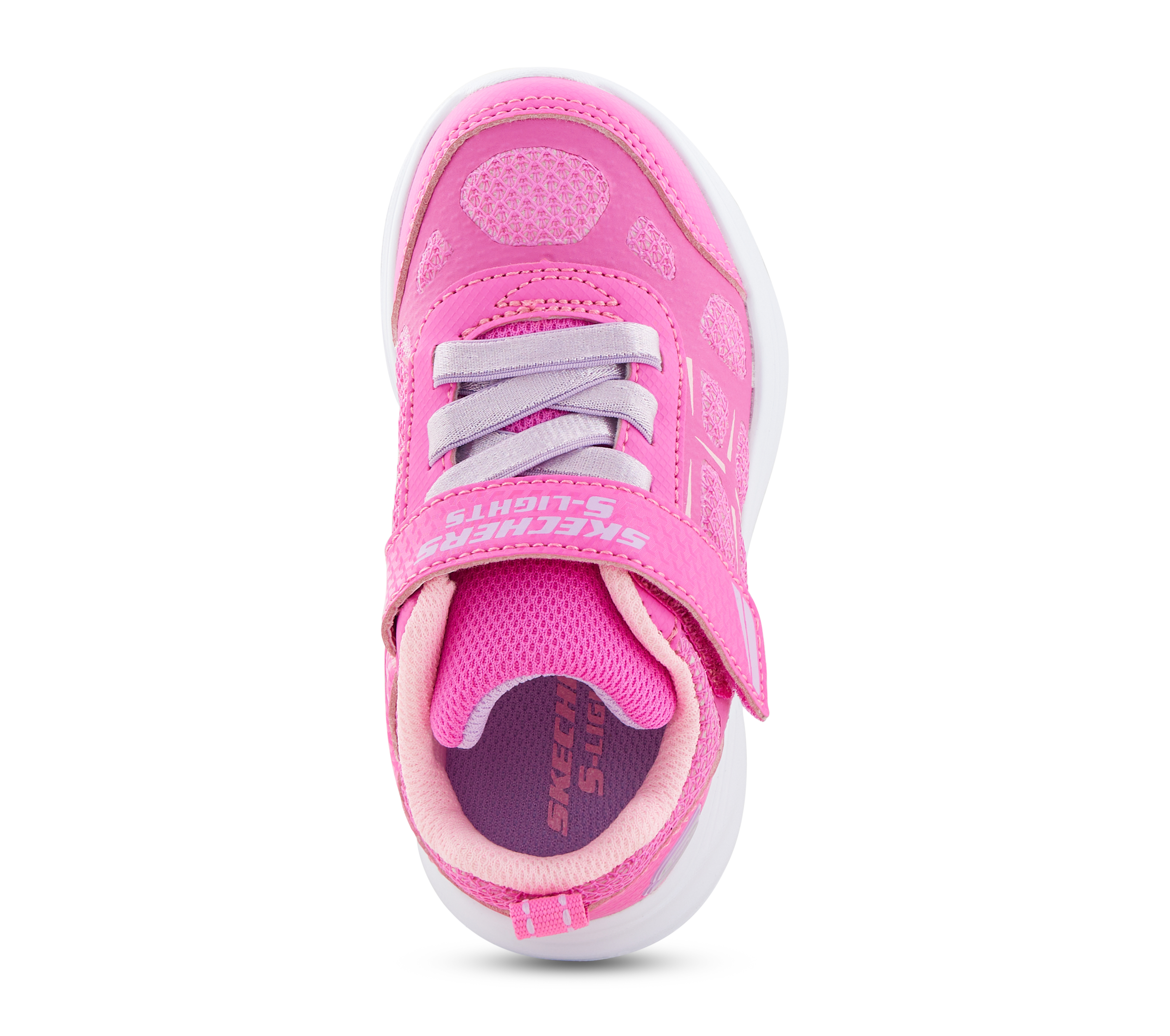 GLIMMER KICKS - FRESH GLOW, HOT PINK Footwear Top View