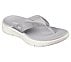 GO WALK FLEX SANDAL - SUNLIT, GRAY Footwear Lateral View