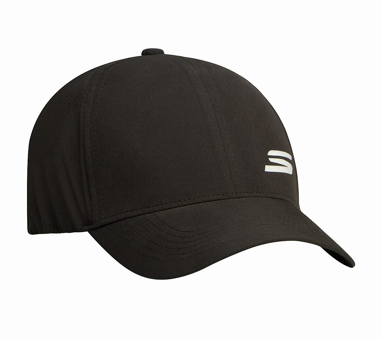 ELASTICATED PERFORMANCE BASEBALL HAT , BLACK