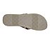 BOBS SUNSET - ENDLESS BEACH, TAUPE/MULTI Footwear Bottom View