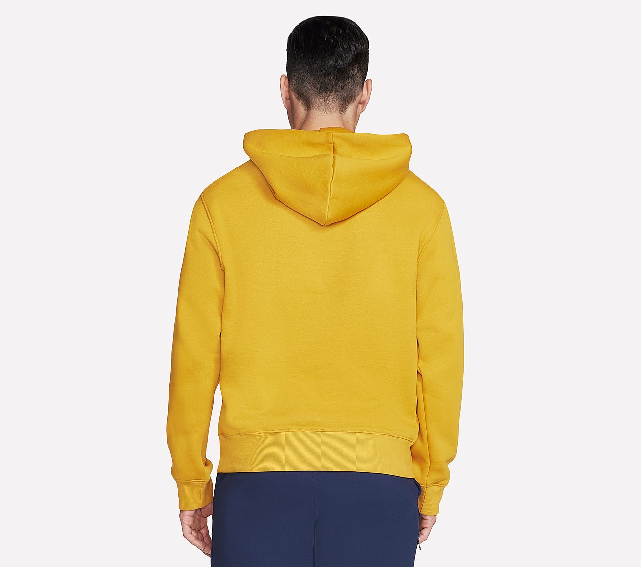 SKECH-SWEATS LA HOODIE, GOLD Apparels Top View