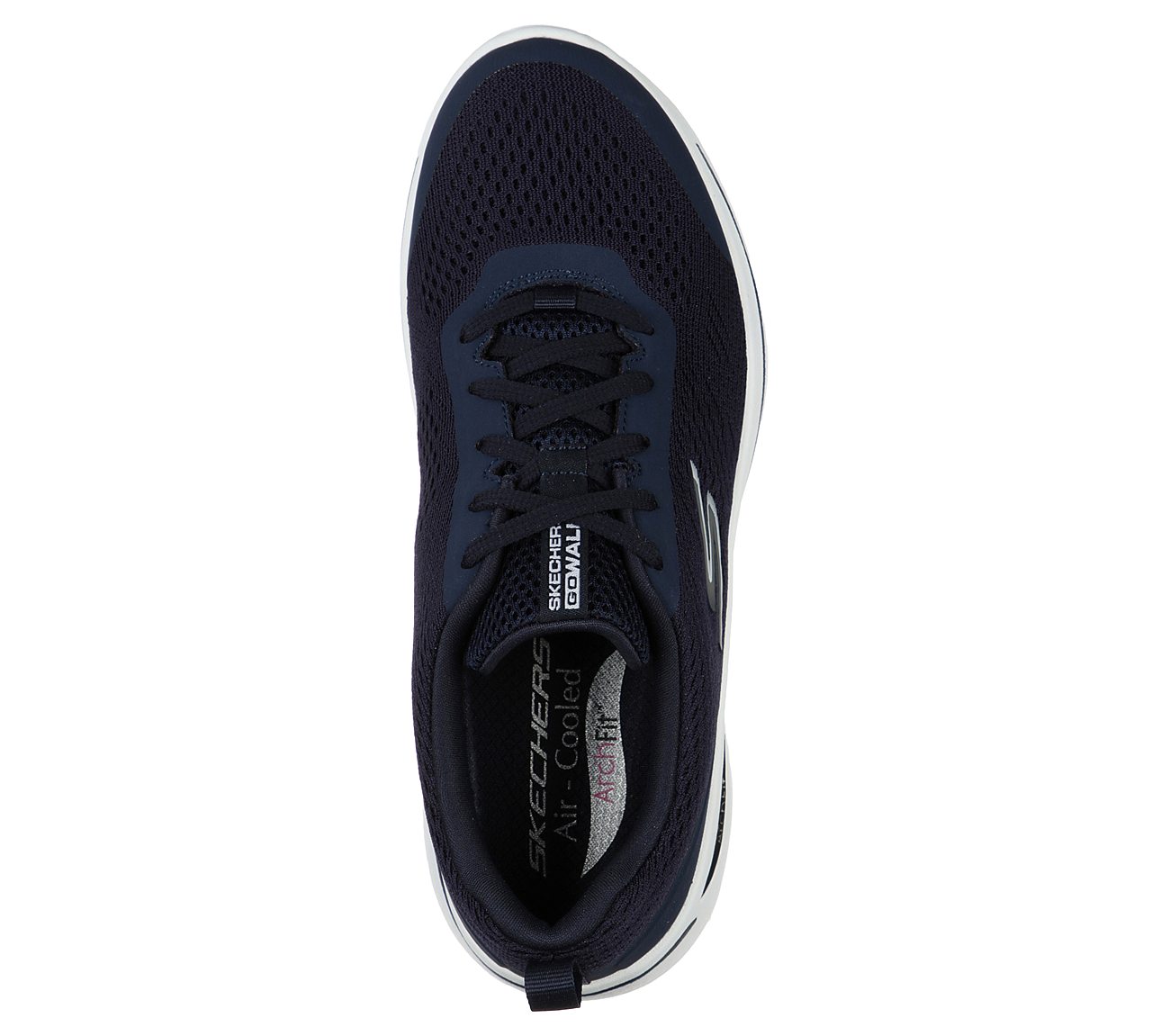 GO WALK ARCH FIT-MOTION BREEZ, NNNAVY Footwear Top View