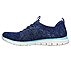 LUMINATE - SHE'S MAGNIFICENT, NAVY/BLUE Footwear Left View