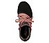 BOBS SPARROW - SNEAKER CLUB, BLACK/PINK Footwear Top View