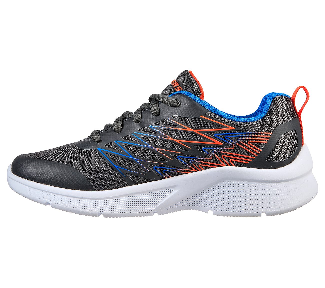 MICROSPEC - QUICK SPRINT, GREY/BLUE Footwear Left View