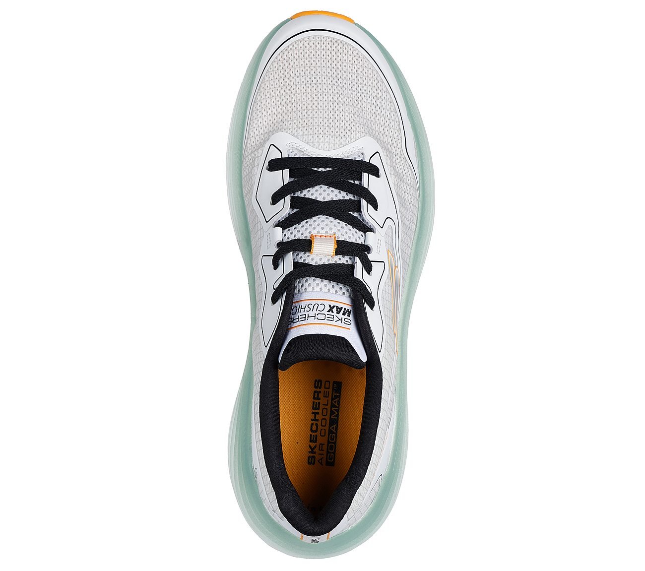 MAX CUSHIONING ENDEAVOUR - SP, WHITE/MULTI Footwear Top View