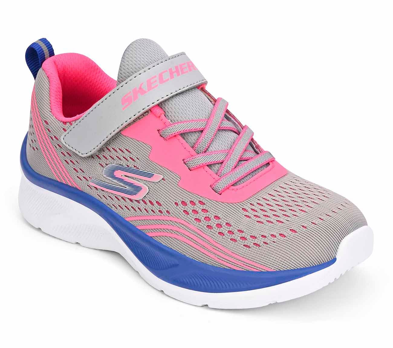 SKECHERS ELITE SPORT, CHARCOAL / MULTI Footwear Right View