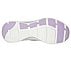 ARCH FIT D'LUX-COZY PATH, NAVY/LAVENDER Footwear Bottom View