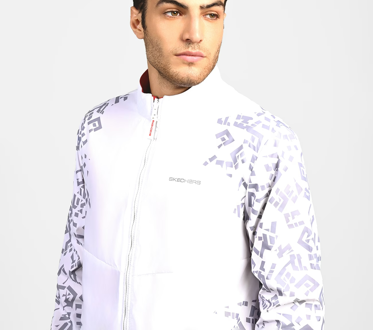 SL ASYMM SLEEVE JACKET,  Apparel Right View