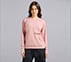 DROP SHOULDER FULL SLEEVE TEE, PURPLE/YELL