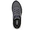 GO WALK 6 - COMPETE, CHARCOAL/BLACK Footwear Top View