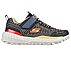 SKECHERS MONSTER-TRONIKO, NAVY/YELLOW Footwear Right View