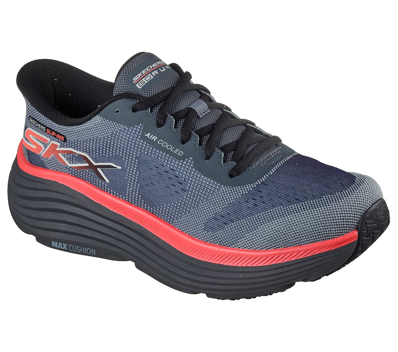MAX CUSHIONING ENDEAVOUR - EX, SLATE Footwear Right View