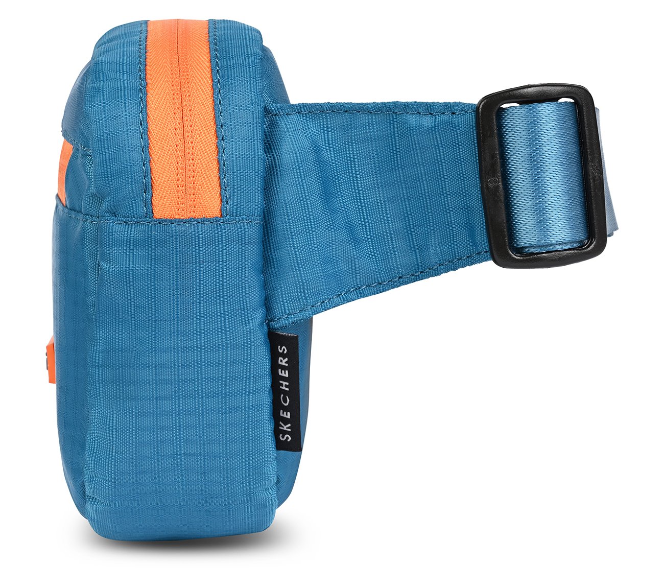 SKECHERS COLORBLOCK WAISTBAG, TURQ/ORG