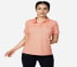 OFF DUTY POLO, CORAL/LIME