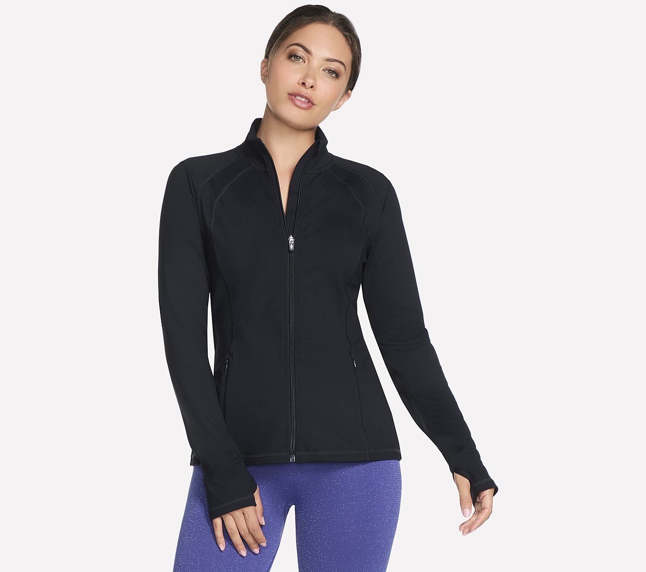 GOWALK JACKET, BBBBLACK Apparels Lateral View