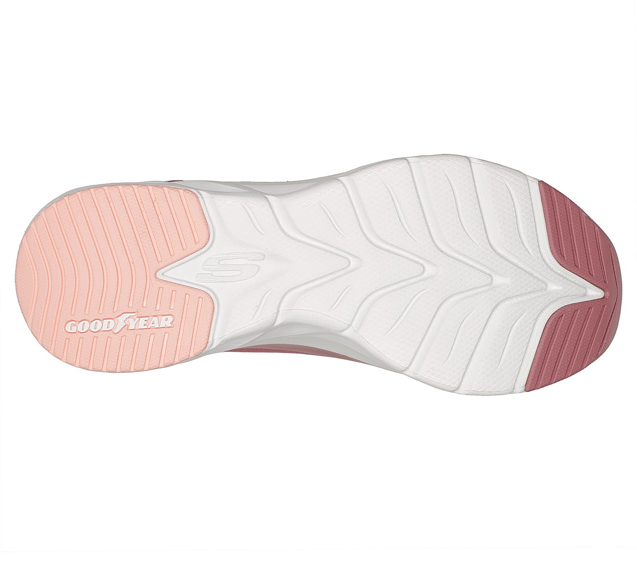 ARCH FIT GLIDE-STEP-TOP GLORY, DARK ROSE Footwear Bottom View