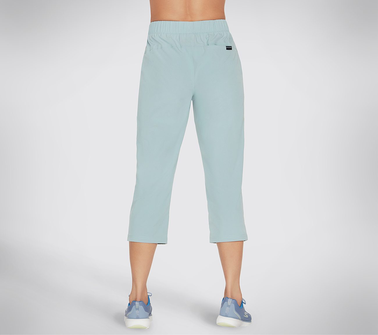 INCLINE MIDCALF PANT, LIGHT GREY/BLUE Apparels Top View