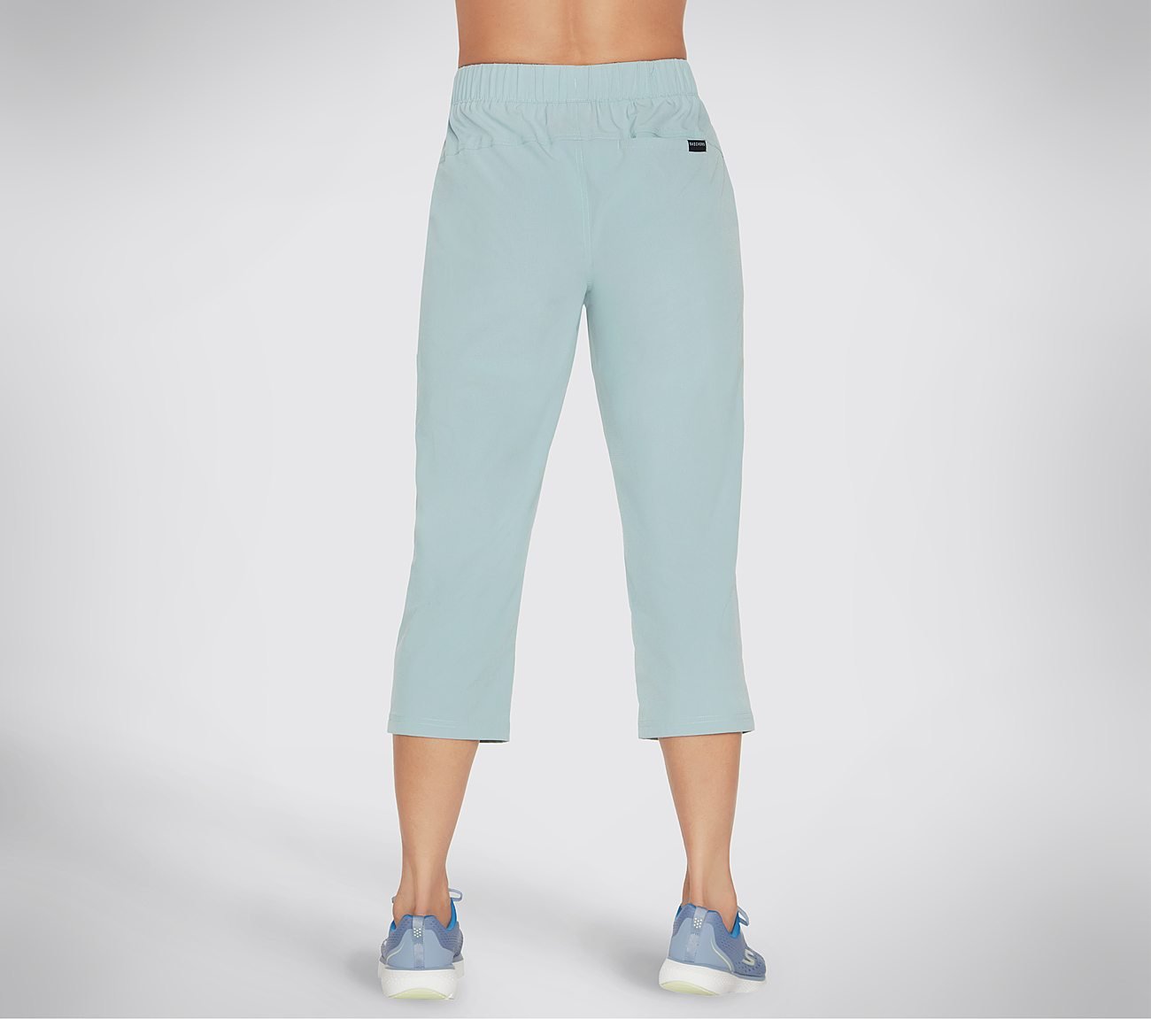 INCLINE MIDCALF PANT, LIGHT GREY/BLUE Apparels Top View