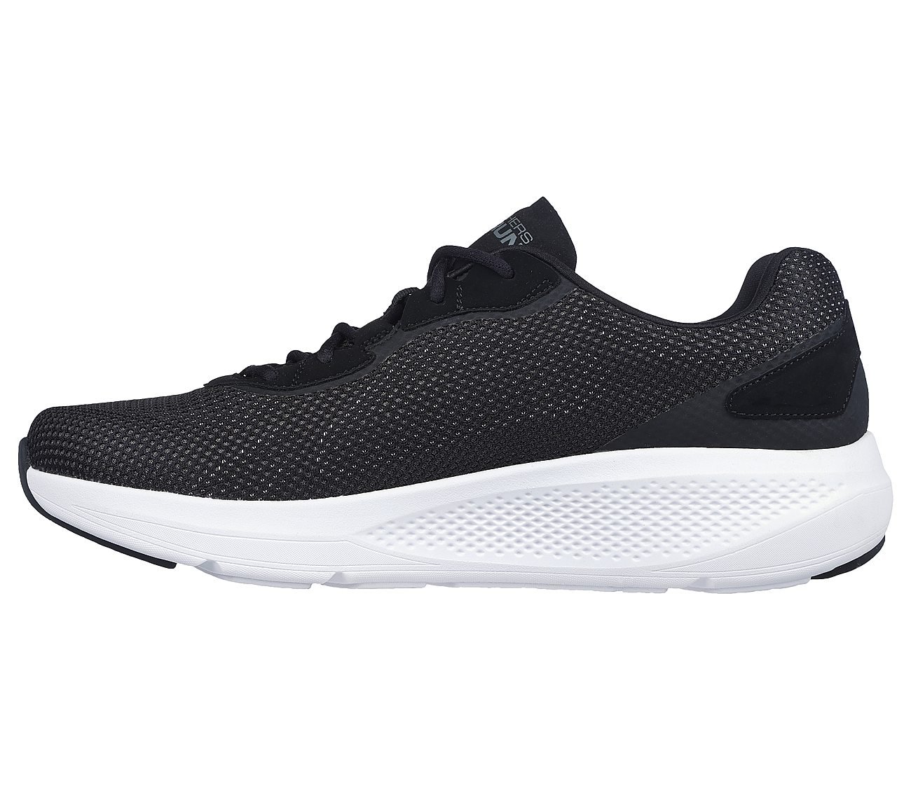 GO RUN VELOCITY, BLACK/WHITE Footwear Left View