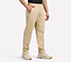 BONDED SIDE POCKET PANTS, NATURAL/BLUE