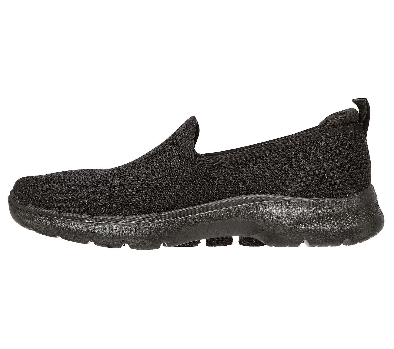 GO WALK 6 - CLEAR VIRTUE, BBLACK Footwear Left View