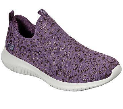 ULTRA FLEX-WILD JOURNEY, PLUM Footwear Lateral View