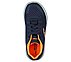 DYNAMIGHT - THERMOPULSE, NAVY/ORANGE Footwear Top View