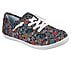 BOBS B CUTE - PEP-WALK, BLACK/MULTI Footwear Lateral View