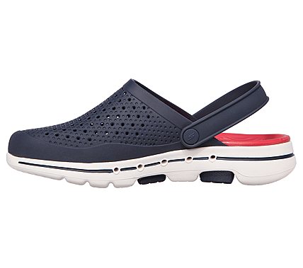 GO WALK 5-ASTONISHED, NAVY/RED Footwear Left View