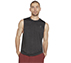 ON THE ROAD MUSCLE TANK, BLACK/CHARCOAL Apparel Lateral View