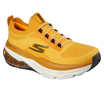 MAX CUSHIONING AIR - TYCOON, YELLOW Footwear Lateral View