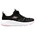 GO RUN ELEVATE-PLEASANT DAYS, BLACK/PINK Footwear Lateral View
