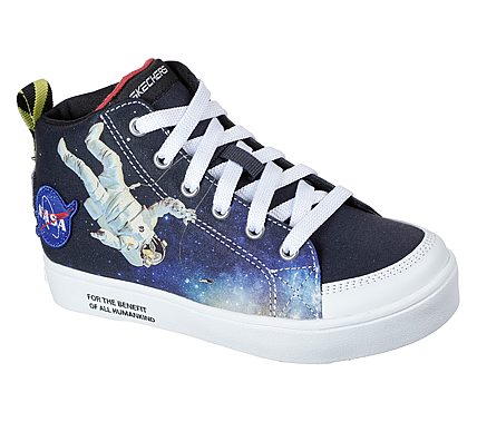 DURATRONZ-SPACE BLITZ, BLACK/MULTI Footwear Lateral View