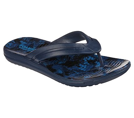 SAND BAR - HIDE OUT, NNNAVY Footwear Lateral View