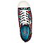 STREET TRAX-HEART STRINGS, BLACK/MULTI Footwear Top View