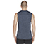 ON THE ROAD MUSCLE TANK, BLUE/GREY Apparels Top View