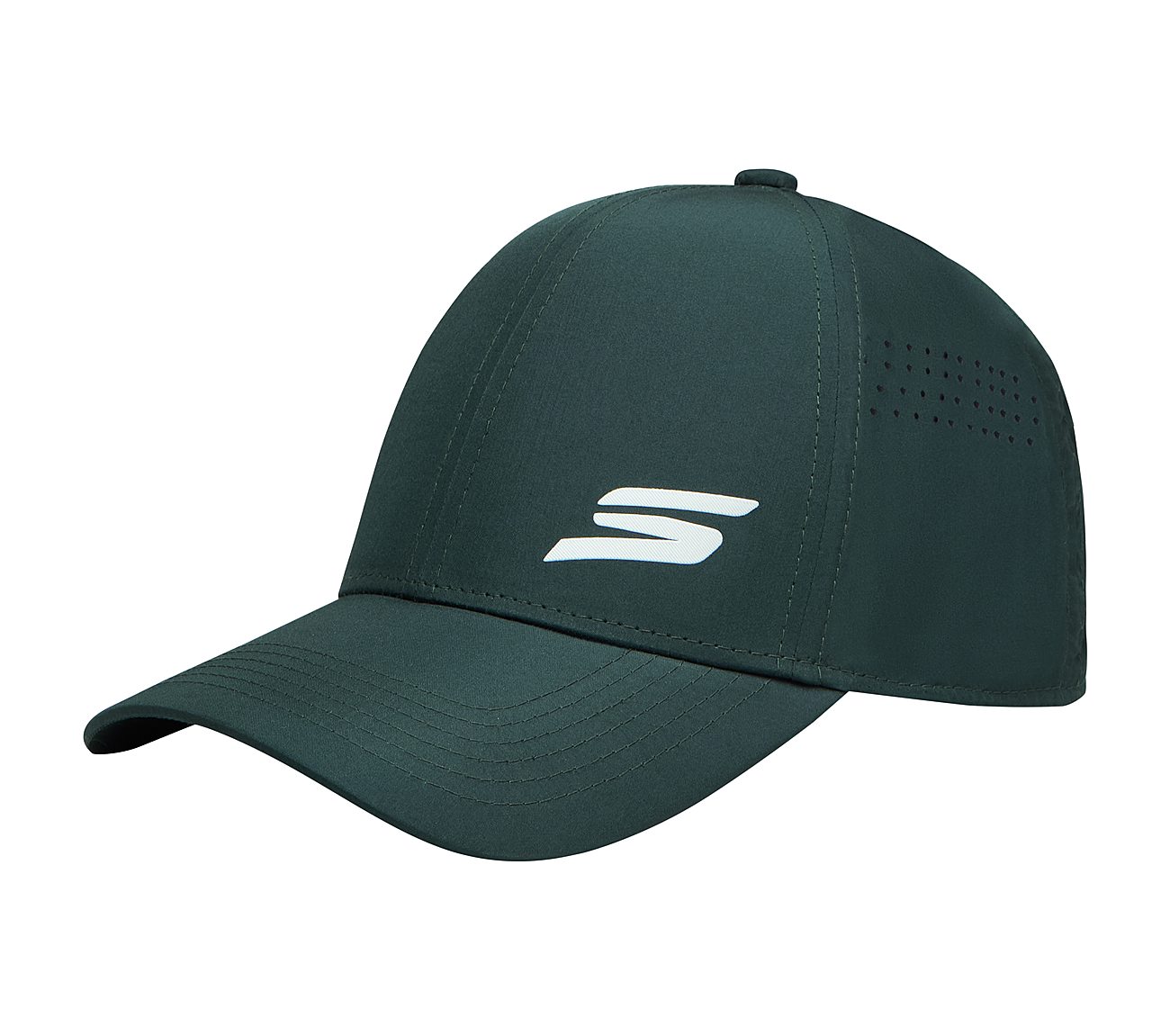 SKECHERS PERFORMANCE 6 PANEL, DARK GREEN