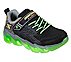 S LIGHTS-MEGA-SURGE, BLACK/LIME Footwear Right View