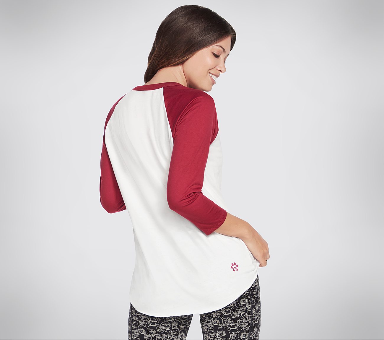 MY BFF BASEBALL TEE, WWWHITE Apparels Top View