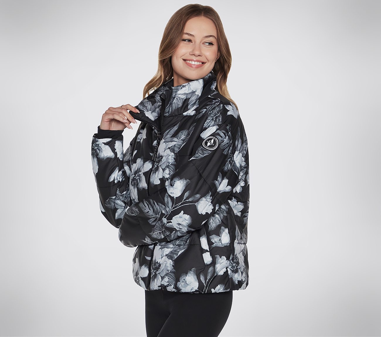 GOWALK MAGNOLIA DREAMS SLOPE, BLACK/MULTI Apparels Bottom View