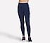 GOWALK SUMMER ROSE HW FL LEGG, NAVY Apparel Lateral View