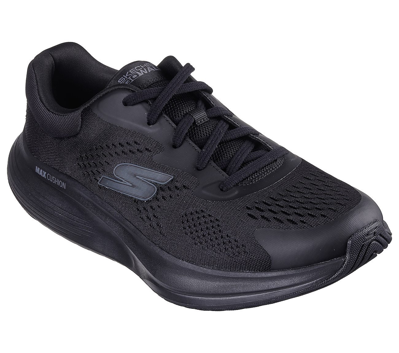 GO WALK MAX WALKER - AUGUSTUS, BBLACK Footwear Right View