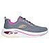 SKECH-AIR META-AIRED OUT, GREY/MULTI Footwear Lateral View