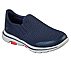 GO WALK 5 - APPRIZE, NAVY/RED Footwear Lateral View