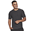 GODRI ALL DAY TEE, BLACK/CHARCOAL Apparels Lateral View