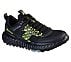 SKECHERS MONSTER - MASHTON, BLACK/LIME Footwear Right View
