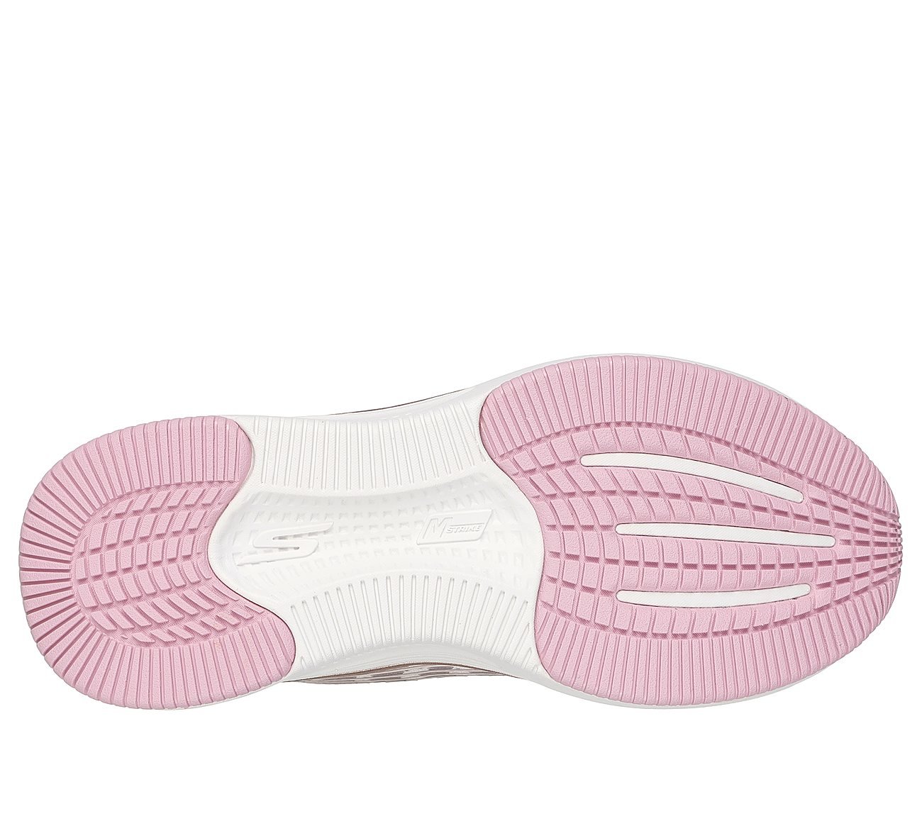 GO RUN ELEVATE 2, NATURAL/PINK Footwear Bottom View