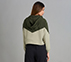 COLOR BLOCKED JACKET, BROWN/OLIVE