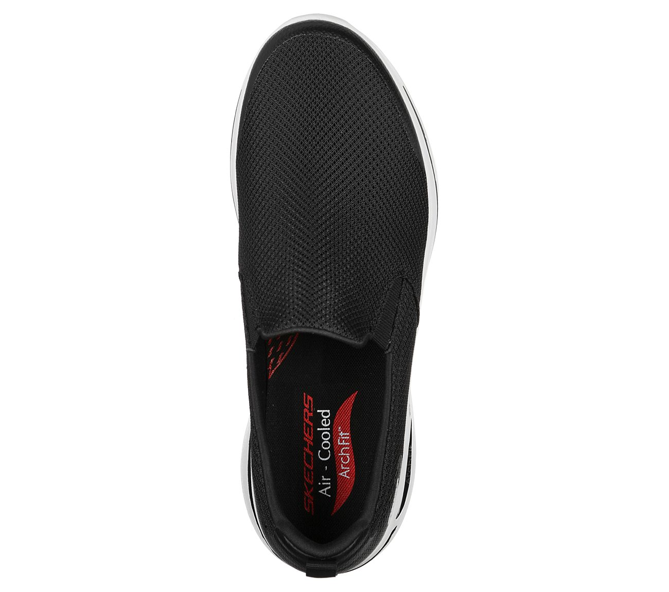 GO WALK ARCH FIT - TOGPATH, BBBBLACK Footwear Top View